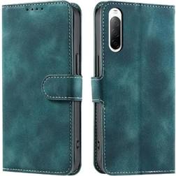 GANGXUN Flip Case for Sony Xperia 10 II Magnetic Wallet Card Slots