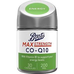 Boots Max Strength Co-Q10 Capsules 30 pcs