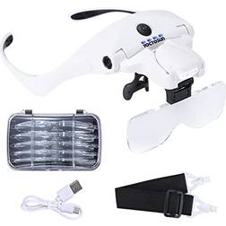 Yoctosun Magnifying Glasses With 4 LED Lights