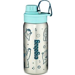 Ergobag Trinkflasche t'Rkis silbergrau S-XXL Wasserflasche 0.5L