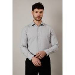 Burton Textured Slim Fit Shirt - Navy