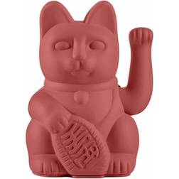 Donkey Vinkende Kat Maneki-Neko Berry Red Dekorationsfigur