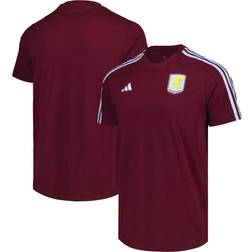 adidas Aston Villa FC DNA T-Shirt Red Mens XS