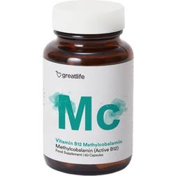Greatlife Vitamin B12 Metylkobalamin 60 st