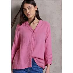 Street One Studio Frauen Musselintunika - Pink