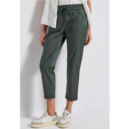 Street One Frauen Hose im Loose Fit - Grün