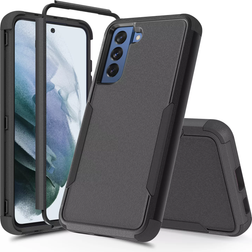 Caseswill Shockproof Armor Case for Galaxy S21 5G Black