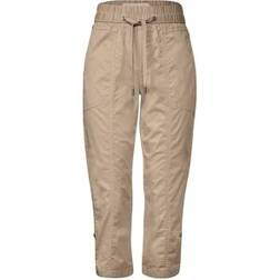 Street One Frauen 3/4-Hose mit Turn-Up - Beige