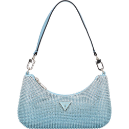 Guess Zalina Rhinestone Mini Shoulder Bag - Blue