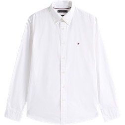 Tommy Hilfiger Flex Regular Fit Poplin Shirt - White