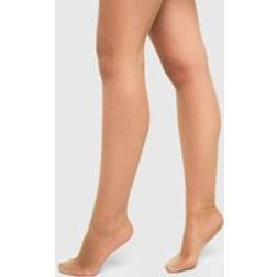 boohoo Womens 15 Denier Shaper Tights - Beige
