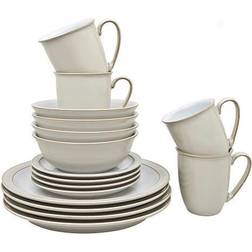 Denby Linen Dinner Set 16pcs
