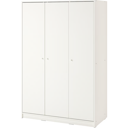 IKEA Kleppstad White Garderobeskab 117x176cm