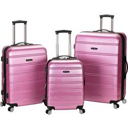 Rockland Melbourne Set of 3 - Pink