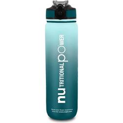 Nupo Motivations Vandflaske Blå 1000 ml Drikkedunk 1L