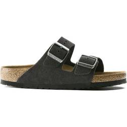 Birkenstock Arizona Soft Footbed Suede Leather - Velvet Gray