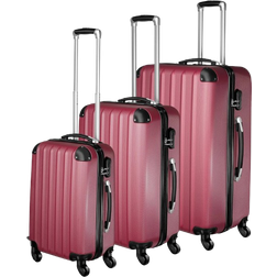 tectake Lightweight 3 stk. - Pink