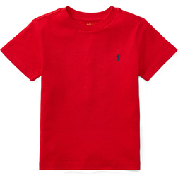 Polo Ralph Lauren Kid's Embroidered Cotton T-shirt - Red