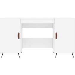vidaXL 829516 White Skrivebord 50x140cm