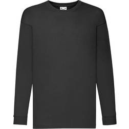 Fruit of the Loom Long Sleeve T-shirt - Black