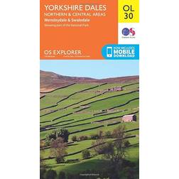 Yorkshire Dales Northern & Central (OS Explorer Map)