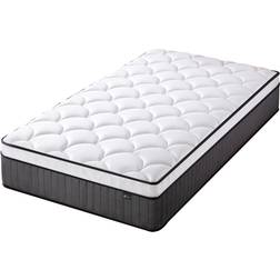 Zinus Hybrid Taschenfederkernmatratze 90 x 200 cm Härtegrad H2-H3 Skummadras 90x200cm
