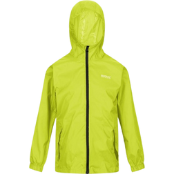 Regatta Kid's Pack It III Waterproof Packaway Jacket - Bright Kiwi