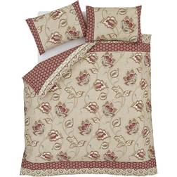 Catherine Lansfield Kashmir Duvet Cover Red (200x135cm)