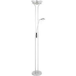 Searchlight Electric Mother & Child Chrome Floor Lamp 180cm