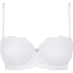 Ann Summers Sexy Lace Padded Balcony Bra - White