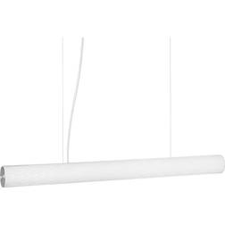 ferm LIVING Vuelta White/Stainless Steel Pendel ∅ 8.4cm