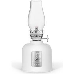 Solstickan Kerosene White/Silver Oljelampa 19cm