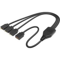 Akasa Addressable RGB LED Splitter & Extension Cable 0.5m