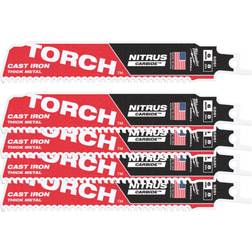 Milwaukee TCT Torch Nitrus Tigersågblad 10T 5-pack 150 mm