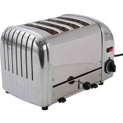 Dualit 4-Slice Toaster Hi Lift Stainless Steel