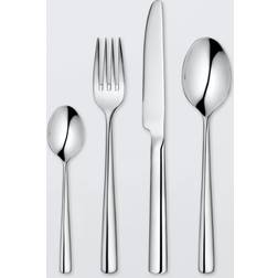 John Lewis Anyday Dine Stainless Steel 24 Piece 6 Place Settings Cutlery Set 24pcs