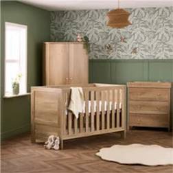 OBaby Nika 3 Piece Room Set Oak