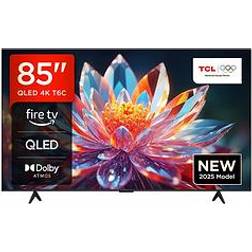 TCL 85T6C-Uk 4K Qled Fire Freely Black