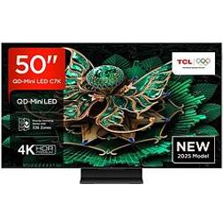 TCL 50C7K-Uk 50-Inch C7K Premium Qd-Mini Led 4K Ultra Hd 144Hz Smart Google Tv