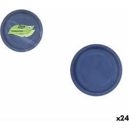 Algon Blue 20 cm Set 10 Pieces Plate Sets