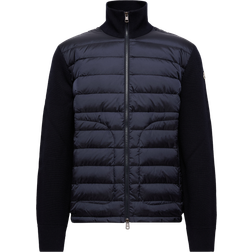 Moncler Padded Zip-Up Cardigan - Black