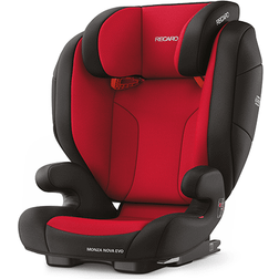 Recaro Monza Nova Evo Seatfix 2/3 Car Seat Racing Red