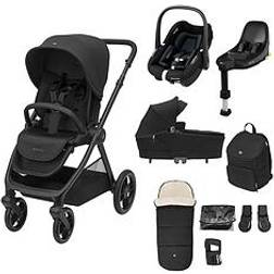 Maxi-Cosi Oxford 9 Piece Select Pushchair Travel System Twillic Black