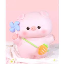Latitude Run Venda Piggy Bank 9.06 H x 7.48 W x 7.48 D in Pink