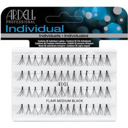 Ardell Duralash Individuals Knotted Flares Medium Black 56-pack