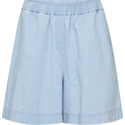 Mos Mosh Denim Shorts Knickers - Ljusblå