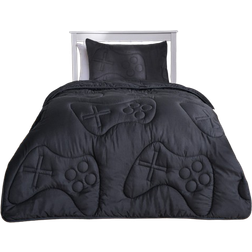 OHS Gaming Coverless Quilted 7.5 Tog Pillowcase Set Embossed 53.9x78"