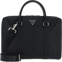 Guess Certosa Eco bag In saffiano Look - Black