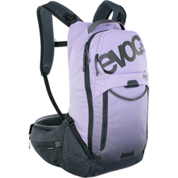 Evoc Trail Pro 16L Protector Backpack L/XL - Carbon Grey/Purple Rose/Black