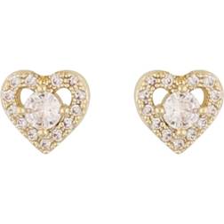 Snö of Sweden Nisi Heart Small Earring - Gold